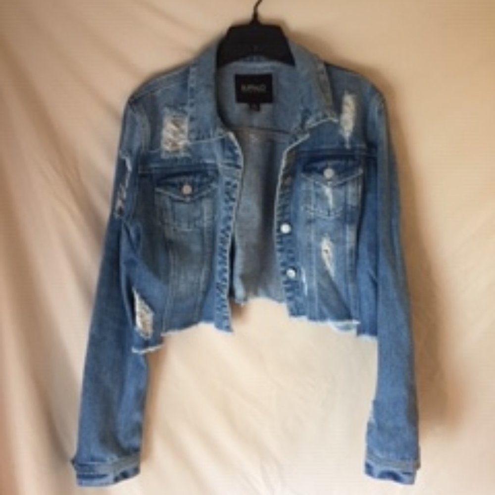 Cropped Jean Jacket